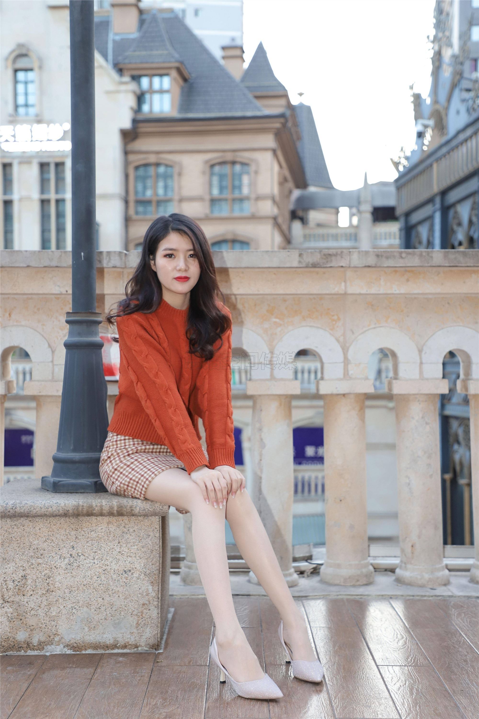 SiHua思话 SJ056 筱蝶 街拍晚晚风